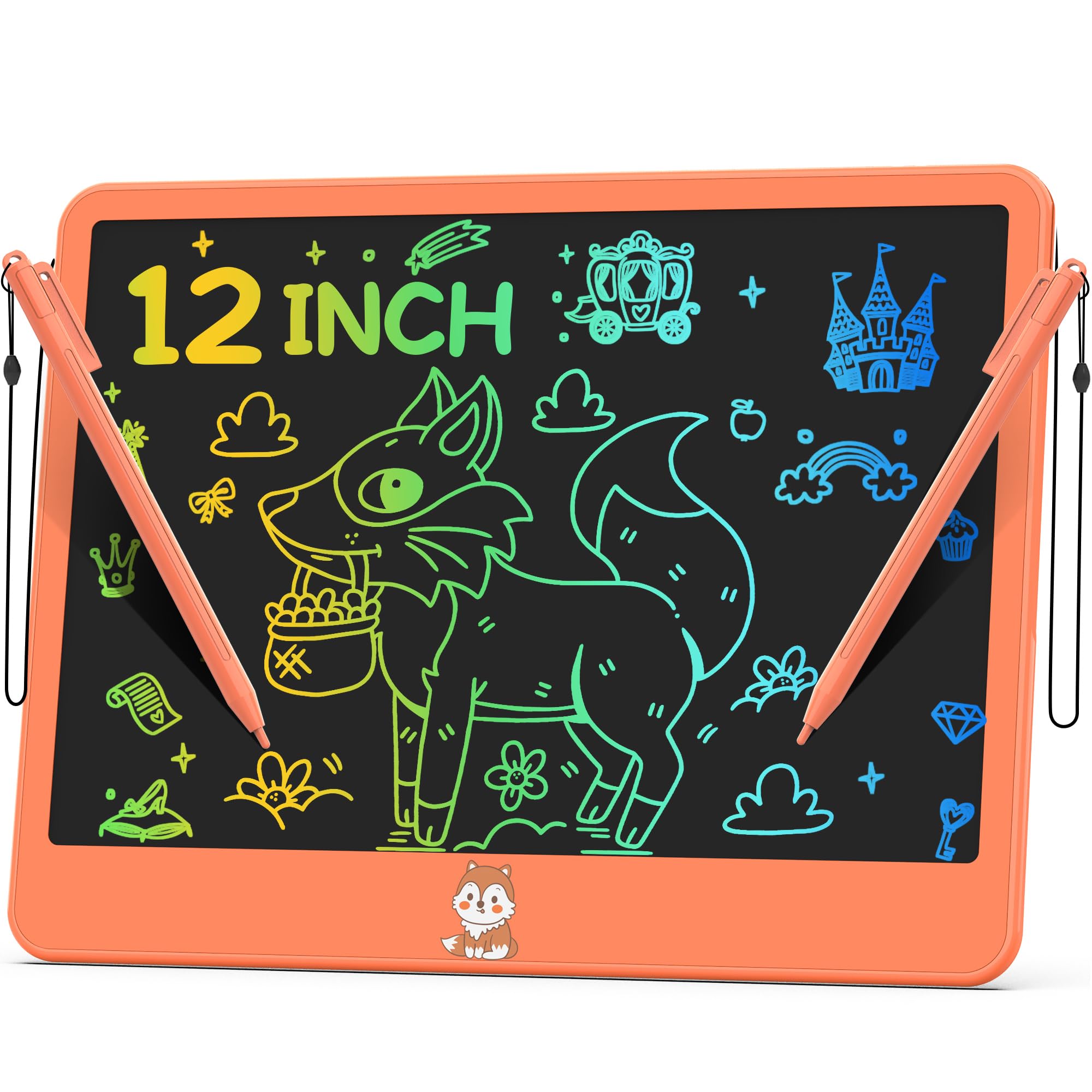 Hockvill 12 Inch LCD Writing Tablet, Toddler Doodle Board Toy Gift for Kids