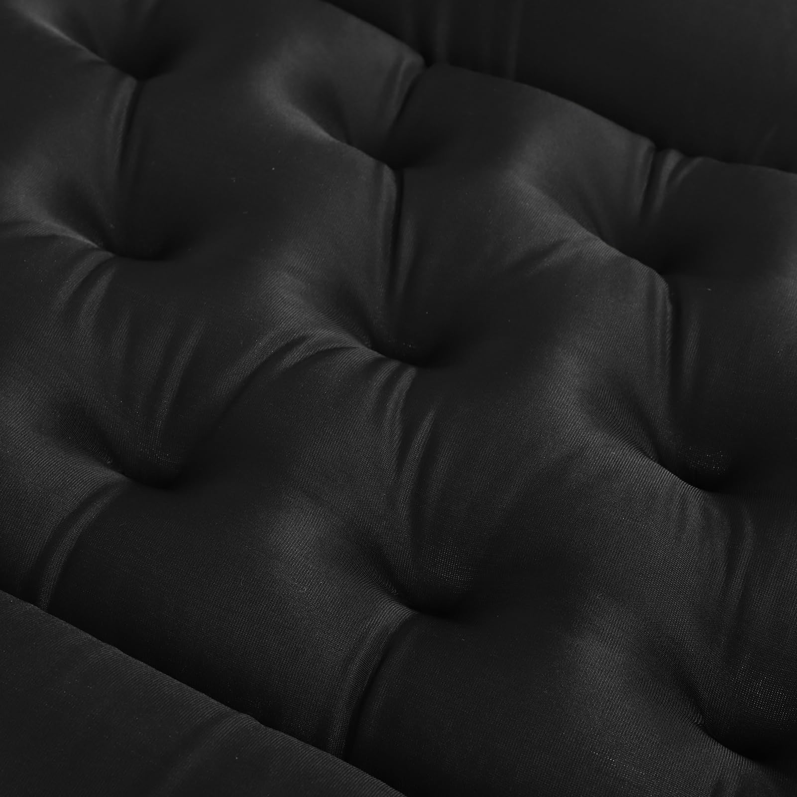 Gonetre Cuscino da Bagno per Tutto il Corpo con Copertura in Rete (Nera)