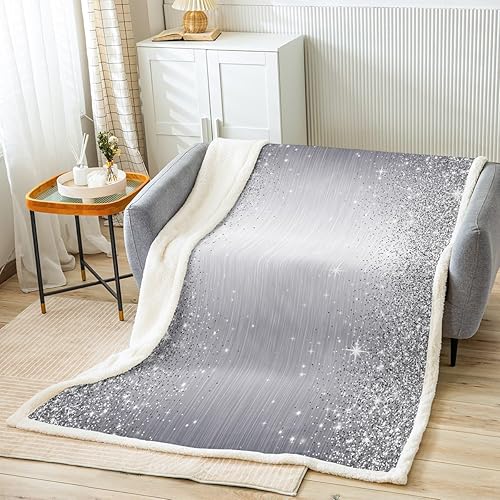 Miniatura 8 de Manta para niños con estampado abstracto (sin purpurina), a la moda, color verde, manta mullida para niños y niñas, manta con estampado de dibujos