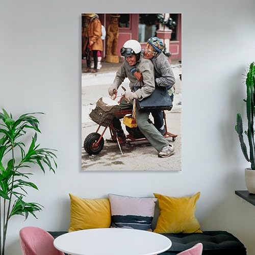 Miniatura 6 de Póster de la película Dumb And Dumber de Harry y Roy Poole Motocicleta Retro Divertida Comedia Retro Arte de Pared Cuadros Arte de Pared Lienzo