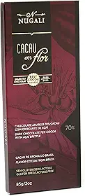 Chocolate 70% cacau com crocante de açaí Nugali 85g