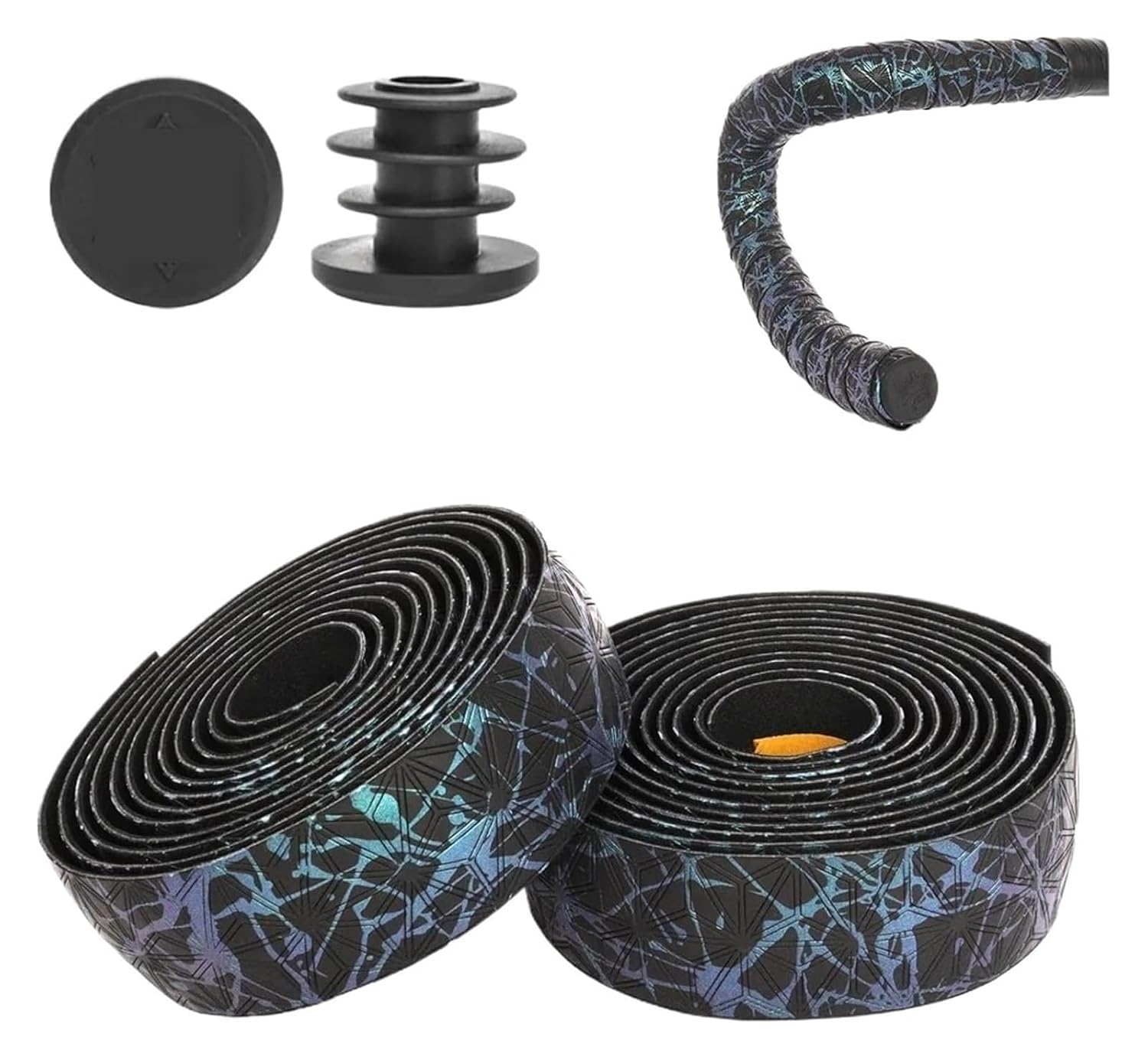 Handlebar Tape,Bike Handlebar Tape 2100x3.0mm Road Bike Handlebar Tape Speed Racing Bike Bar Tape Handle Warpper Band Anti Slip Road Bicycle Handlebar Cycling Winding Straps(Pink)