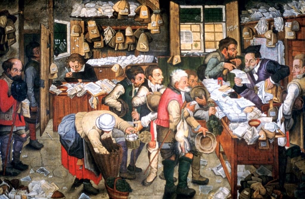 Dlzjyiqv No Frame Famous Print Picture Print Painting Artwork Rent Day By Pieter Brueghel The Younger Oil Paintings On Canvas For Office Decor 60X90cm