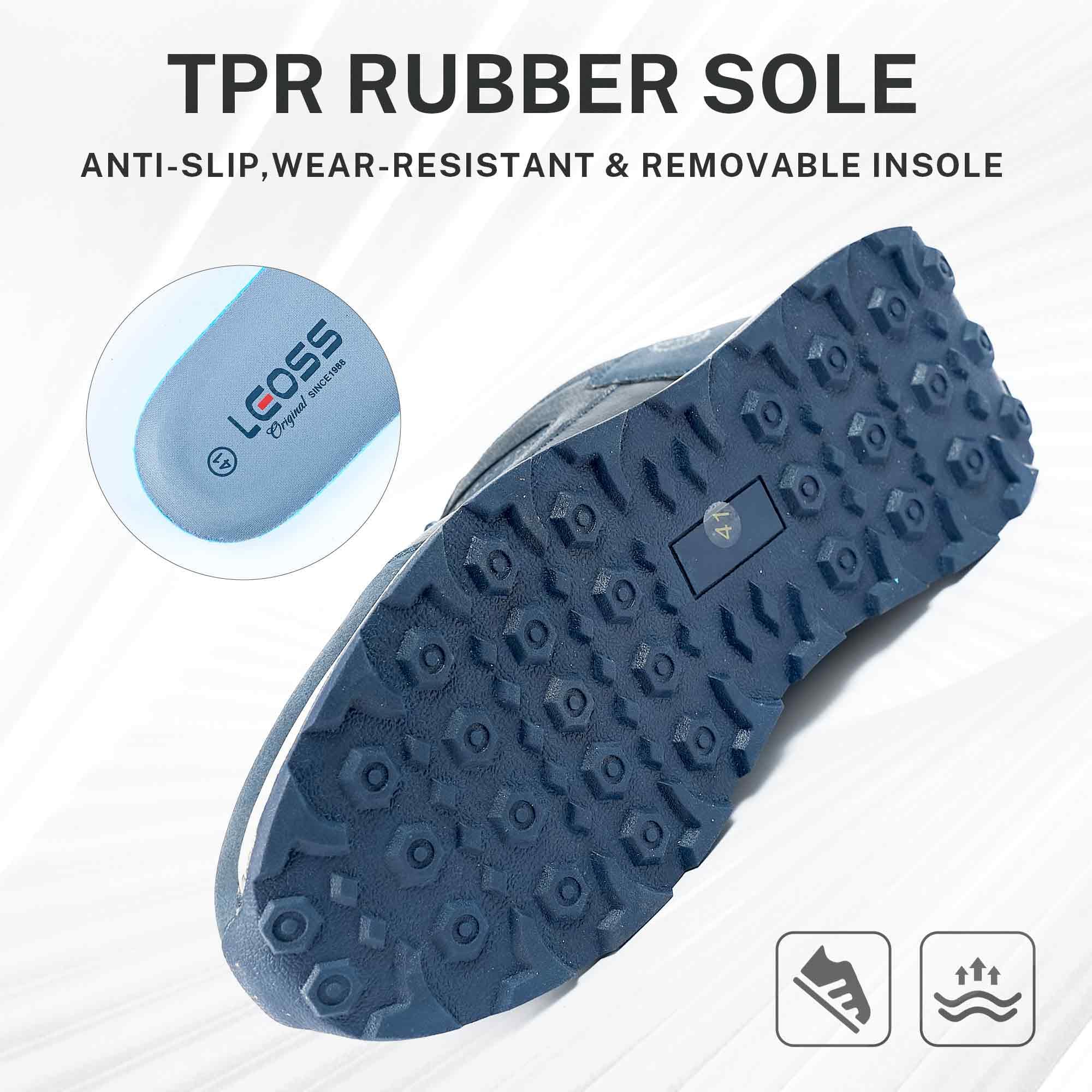 Męskie buty trekkingowe, sznurowane, buty uliczne, buty rekreacyjne, buty trekkingowe, skórzane, buty sportowe, antypoślizgowe