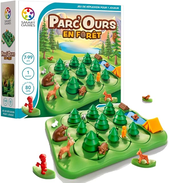 SmartGames Juego Parque Osos en Bosque