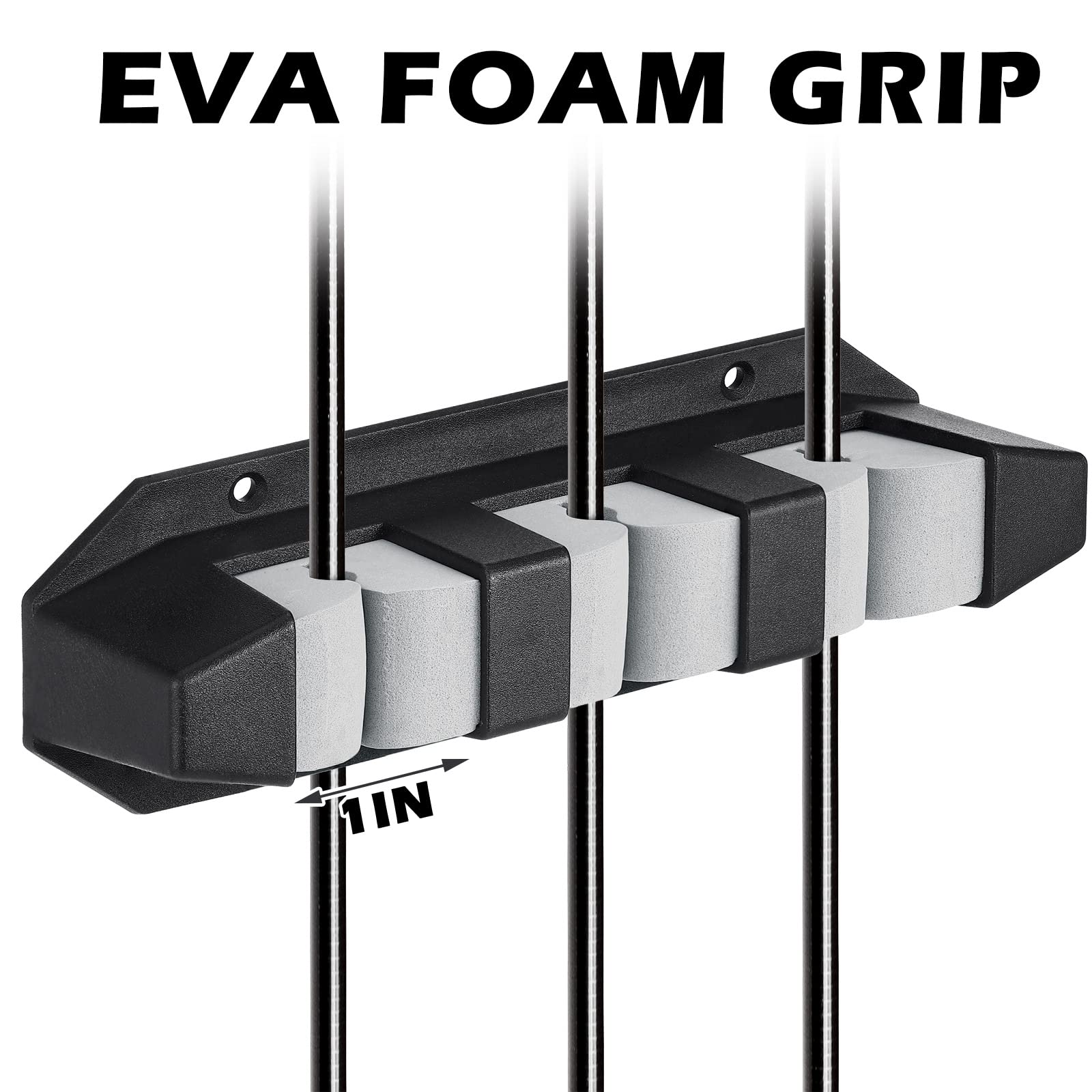 Fishing Rod Holders - 4 Pack Boat Rod Racks -5 Fishing Rod Holders - 4 Pack Boat Rod Racks -5
