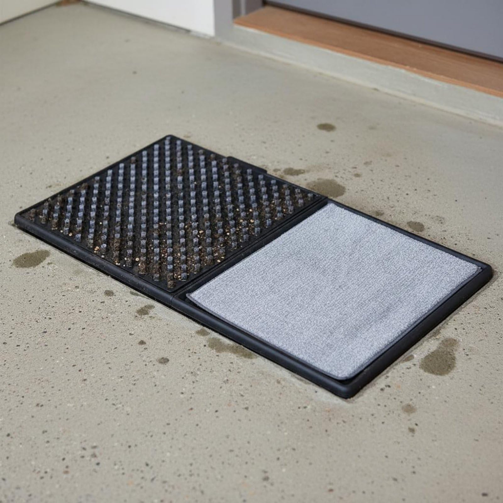 Disinfezione Zerbinotappetino Pulizia Scarpe Ingresso Bivestito in Microfibra Pva Poliestere Funzionale Adatto per Portoncino Ingresso Spazi Esterni Casa