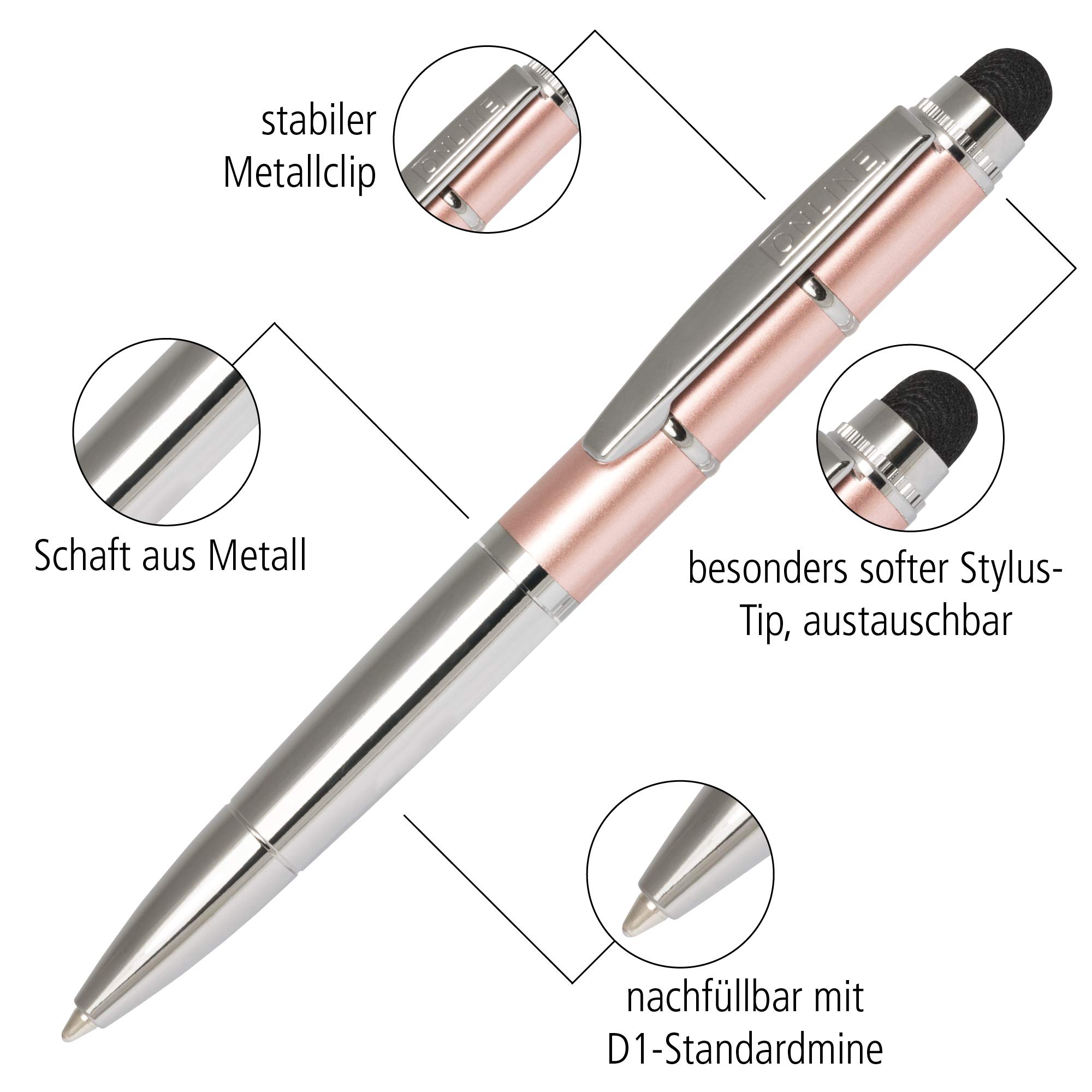 PENNA A SFERA IN PLASTICA B11233 | Silicon Gadget