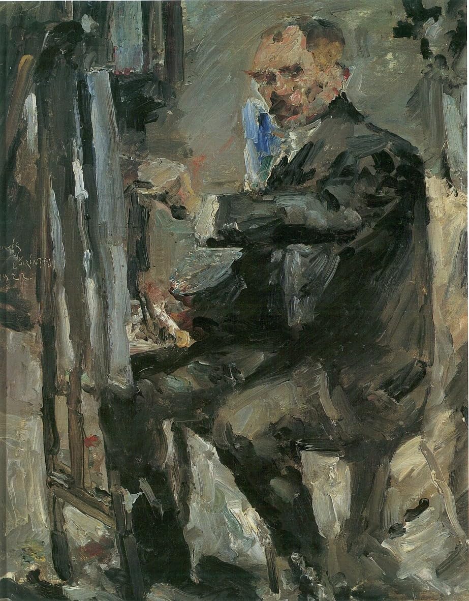 Affiche décorative Lovis Corinth peinture d'art de qualité supérieure
