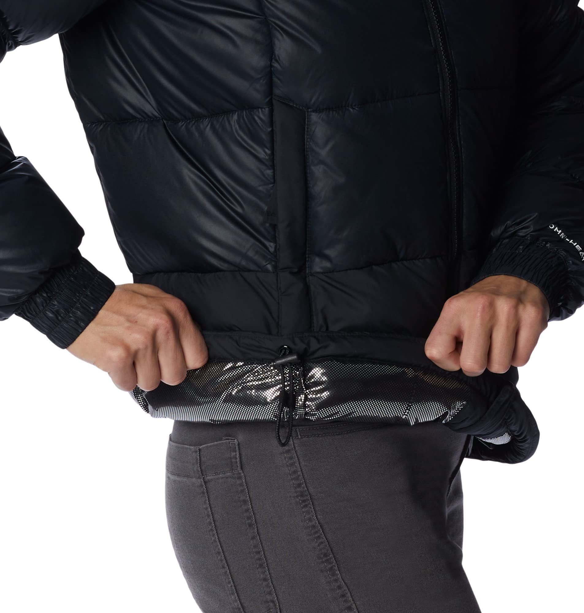 Columbia Pike Lake 2 Hooded Insulated Jacket, Doudoune À Capuche Femme, Black, Taille S