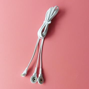 2Pcs/lot Replacement Electrode Wires for Digital Massager Units or TENS 7000 and TENS Electronic Therapy Machines