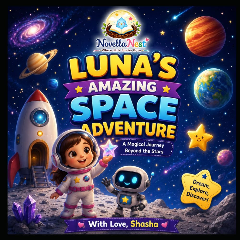 Luna's Amazing Space Adventure: Dream, Explore, and Discover!