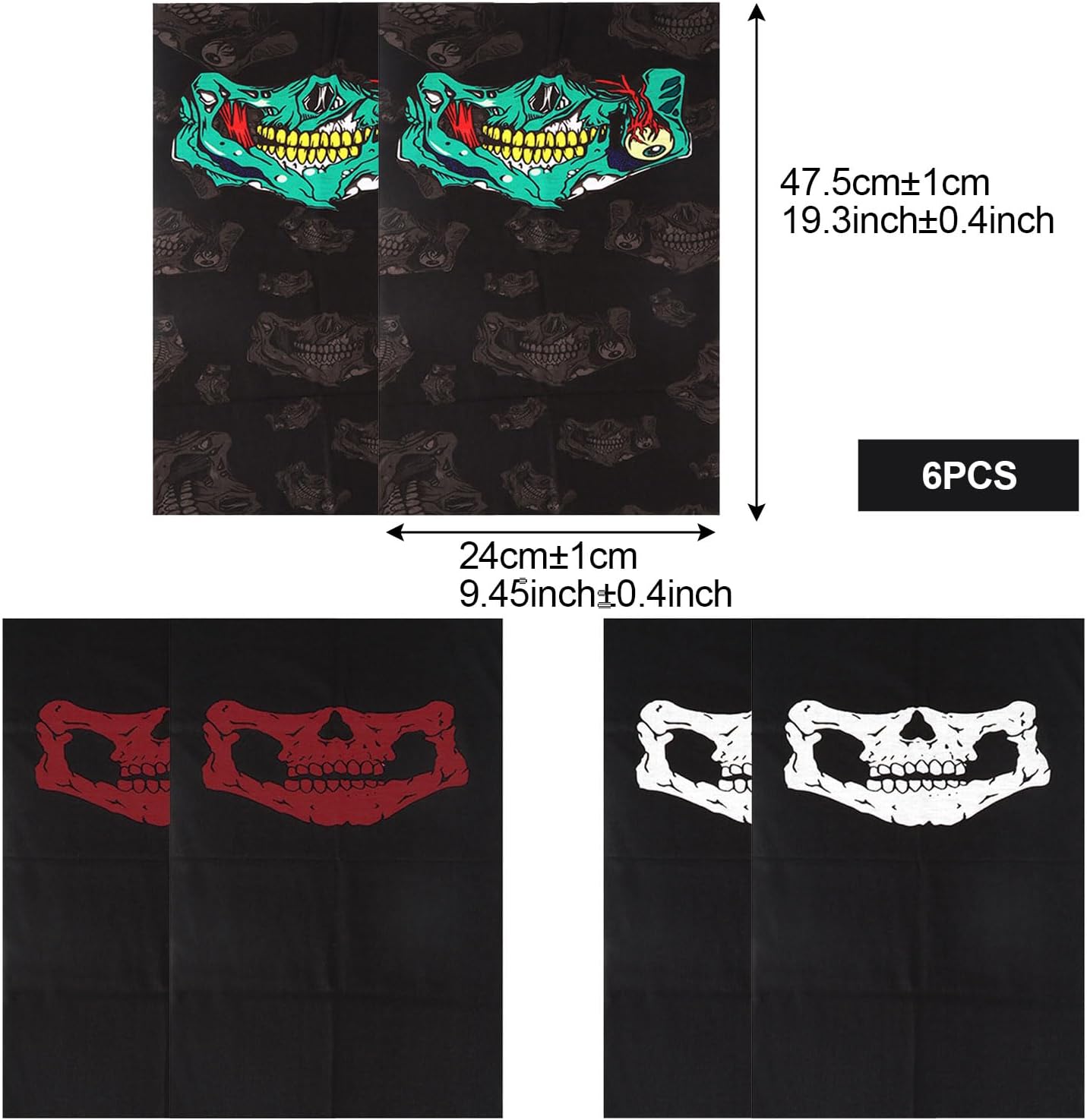 ShopINess Scaldacollo Mimetico Unisex - Multifunzione, Traspirante, Per Sport E All'aperto - Foto 5