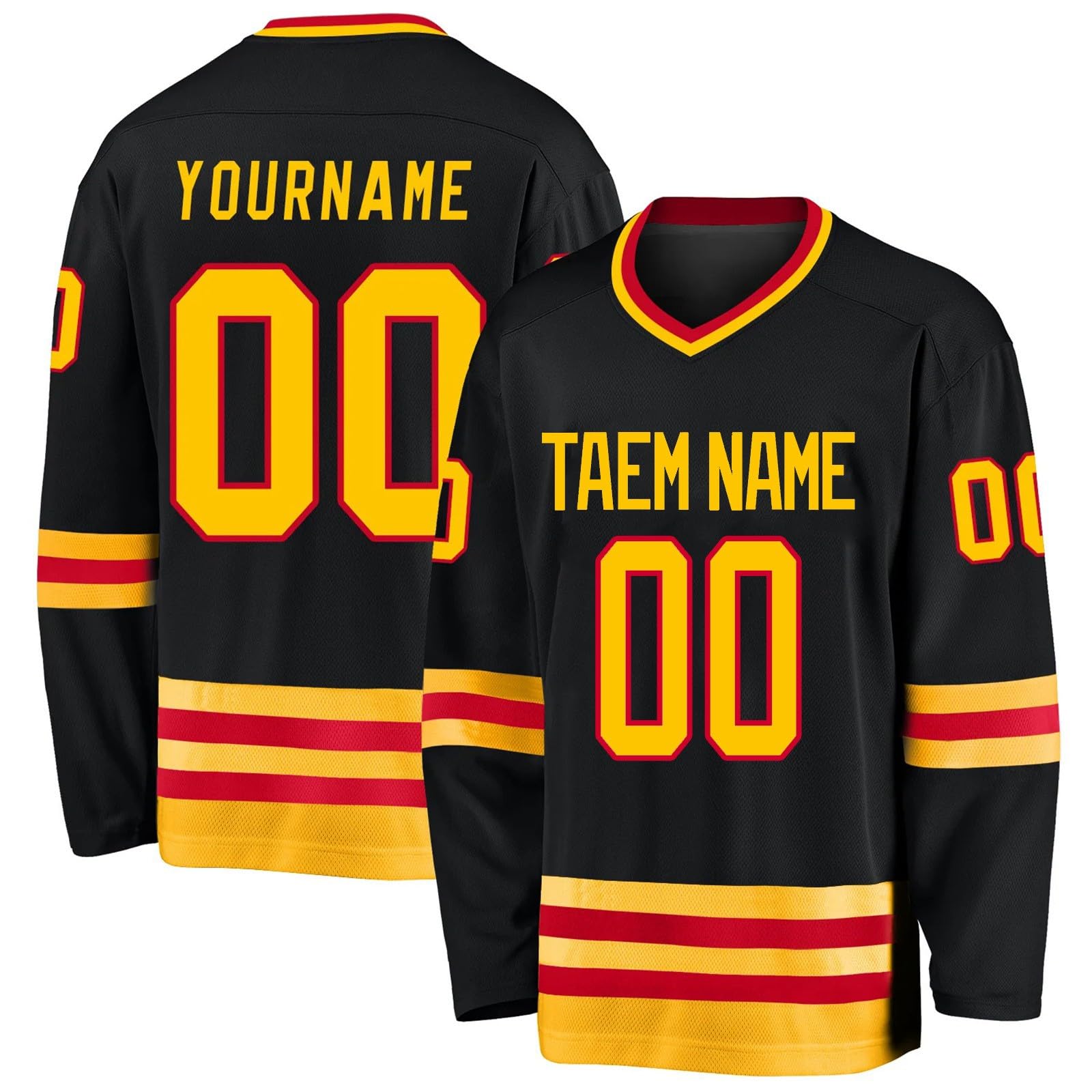 Maglia Hockey personalizzata,Progetta la tua maglia da Hockey personalizzata con il tuo nome/squadra/numero