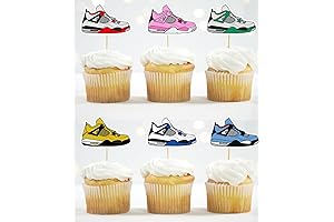 Sneaker Cupcake Toppers: Elevate Your Celebrations with Sporty Charm