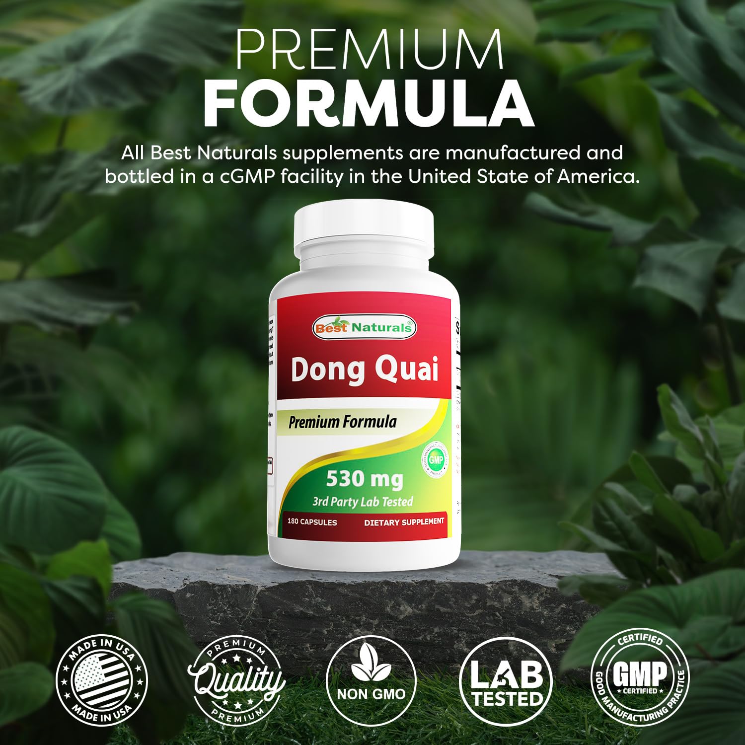 Best Naturals Dong Quai 530 mg 180 Capsules — Amazon image 5