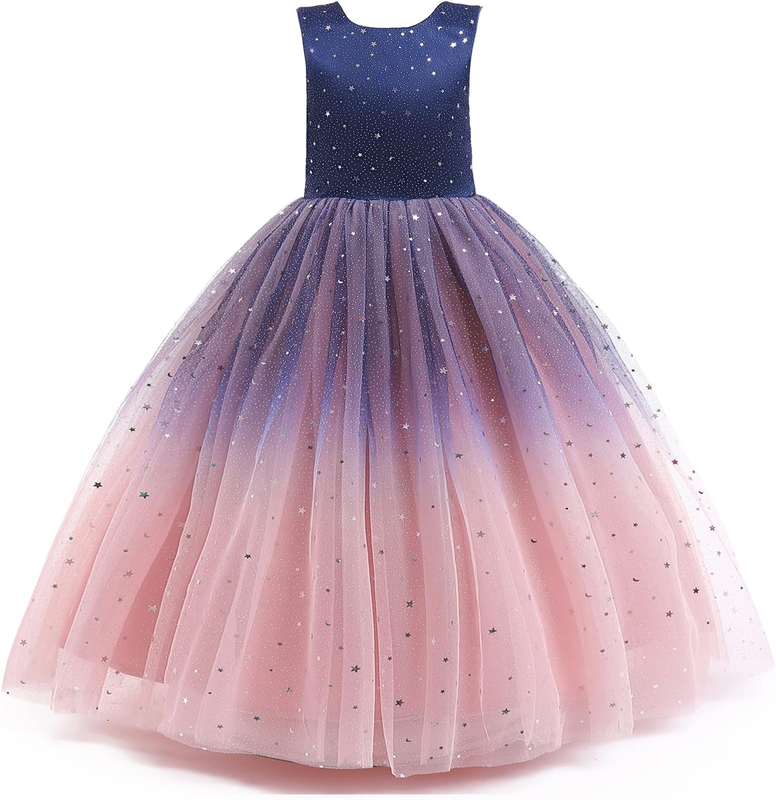 DoragirlFlower Girls Tulle Dress Bridesmaid Sparkle Wedding Pageant Dresses Princess Birthday Party