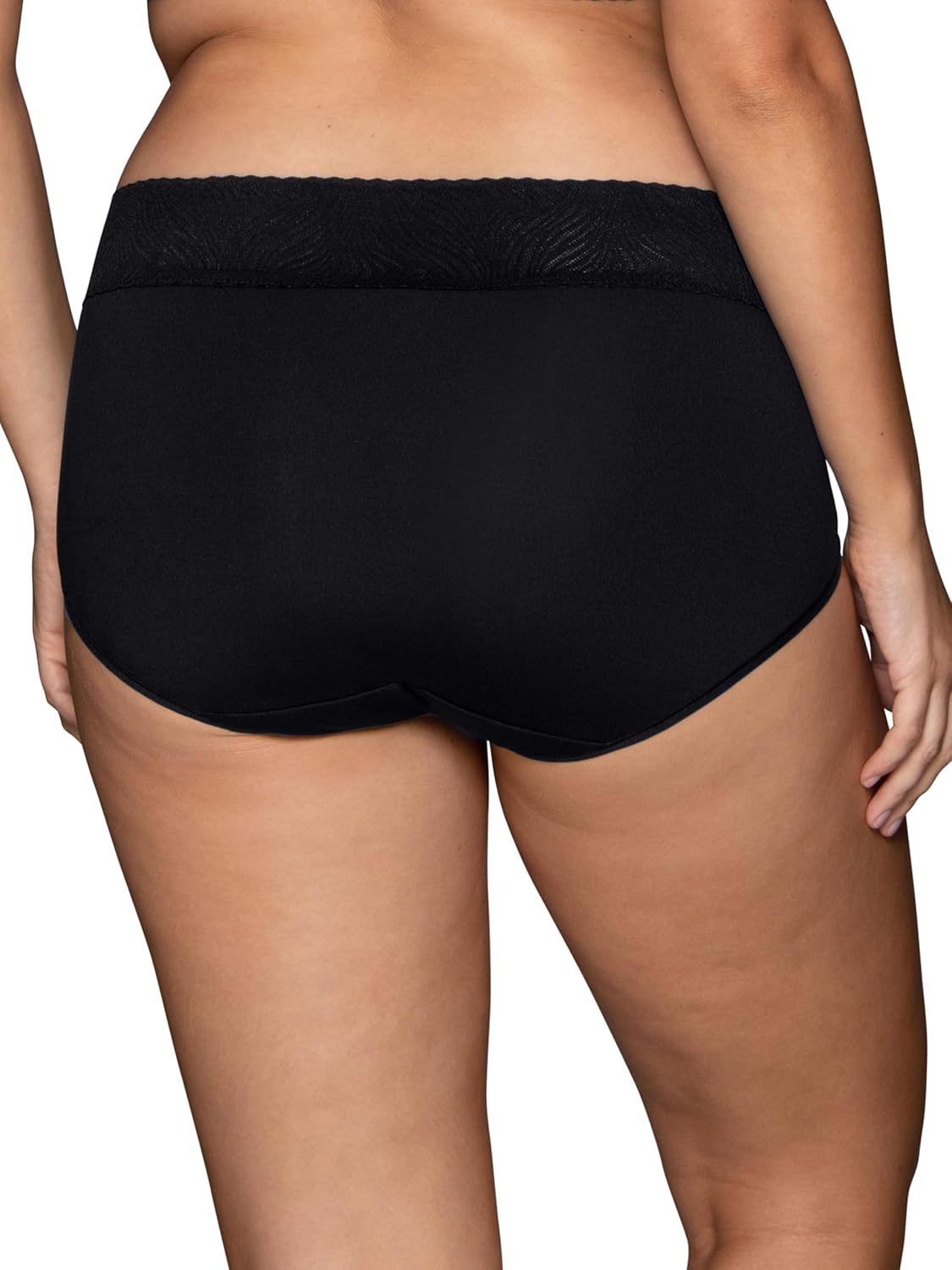 Vanity Fair womens Effortless Panties for Everyday Wear, Buttery Soft Fabric & Lace - Image 3