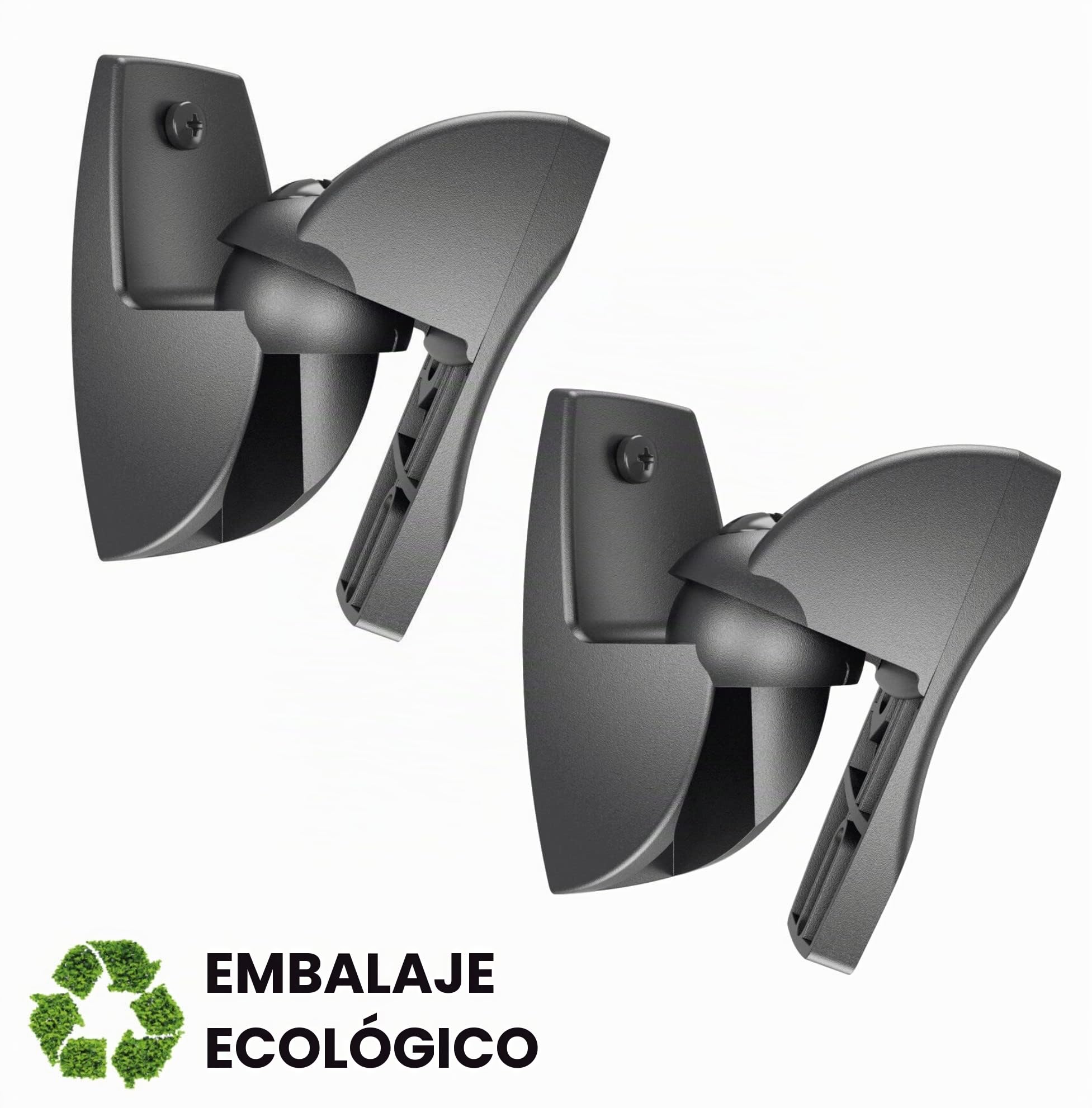 Sony HT-S40R - Barra de Sonido 5.1 (Sistema de Cine en Casa), Negro & Vogel's VLB 500 Soporte de Pared Universal para Altavoces Máx. 5 kg, Embalaje ecológico, Negro (2X)