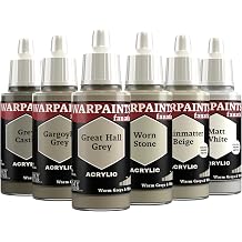 The Army Painter, Warpaints Fanatic Flexible Triad Warm Greys&White 6x18ml