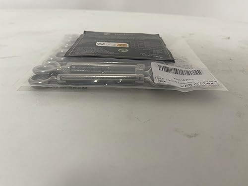 Miniatura 10 de TooTaci Paquete de 10 tensores M5 para ojos y ojos, tensor de alambre de acero inoxidable 304, tensores ajustables para cables de alambre, tensores