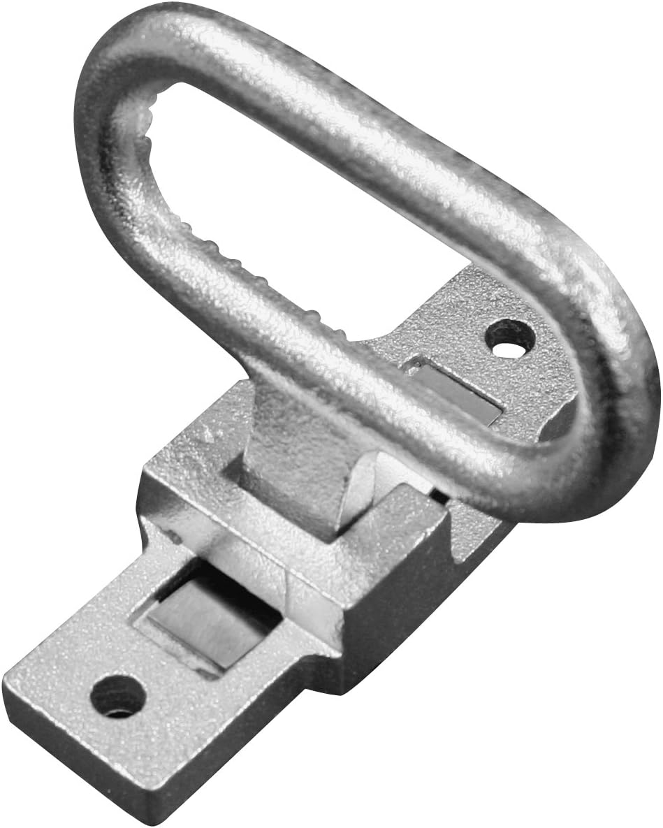 Buyers Products B2797SS Stainless Steel Safety Folding Safety Step And Handle With Safety Storage, Multi-Purpose Step And Grab Handle For Trucks, Trailers, Busses & RVs