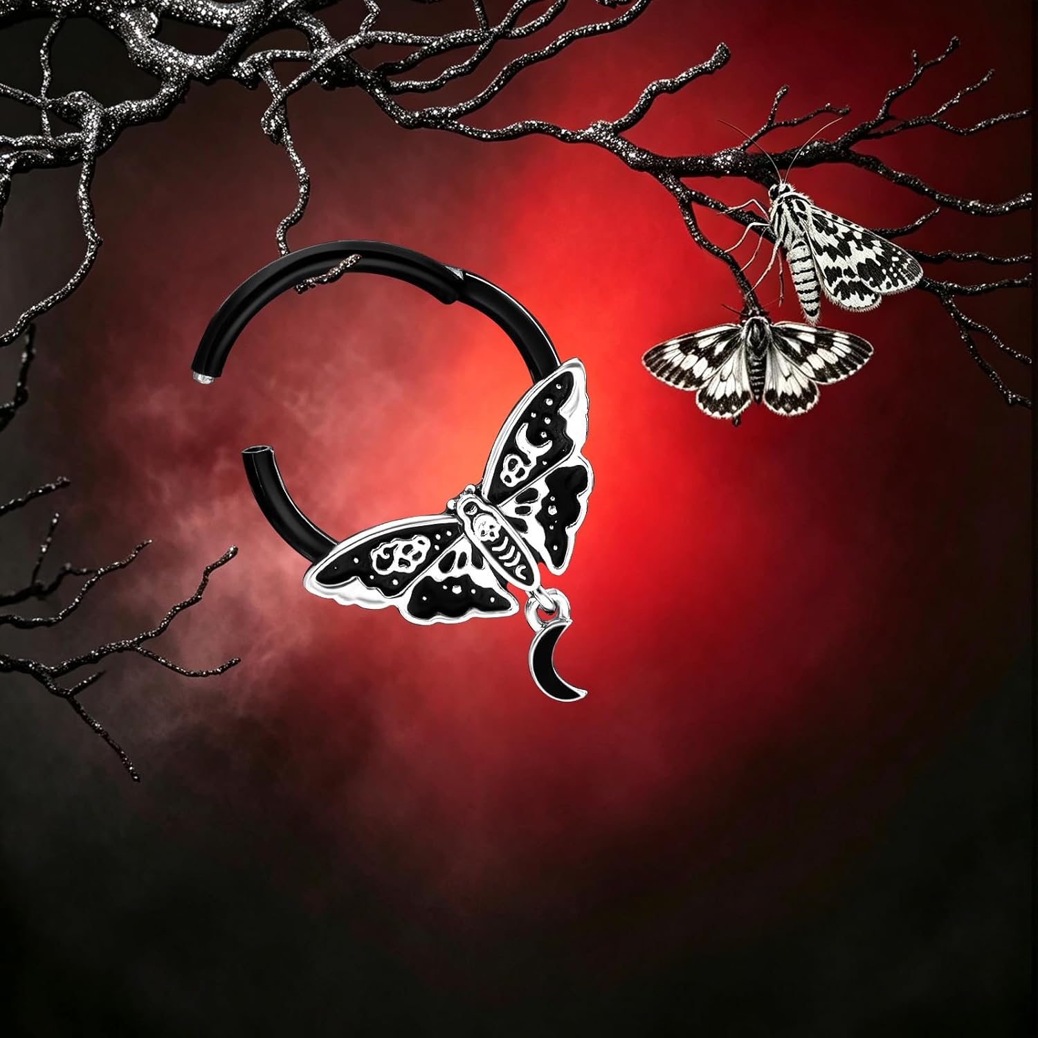Halloween Septum Rings Helix Daith Tragus Cartilage Piercing Jewelry