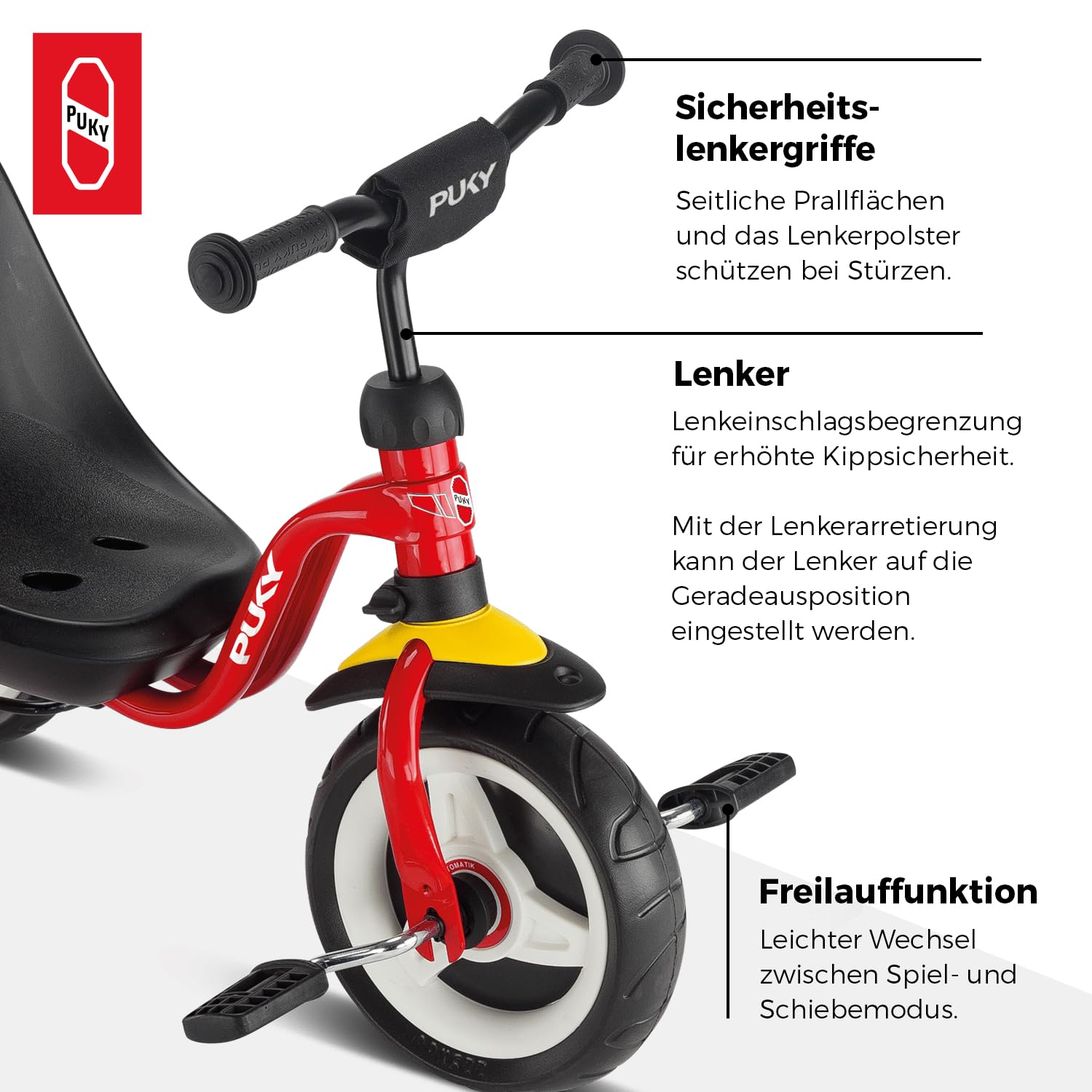 puky dreirad fahrrad CEETY Rosa/Kiwi | Komfortables und sicheres | Teleskop-Schiebestange | für Kinder ab 2 Jahren Effizientes Keller-Ordnungssystem | Vertikale Winterhandschuhe Herren Ausführung:1100