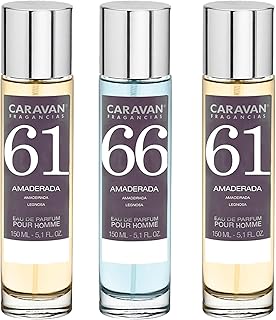 3x Caravan Perfume de Hombre Nº66 (2) Nº61-150ml.