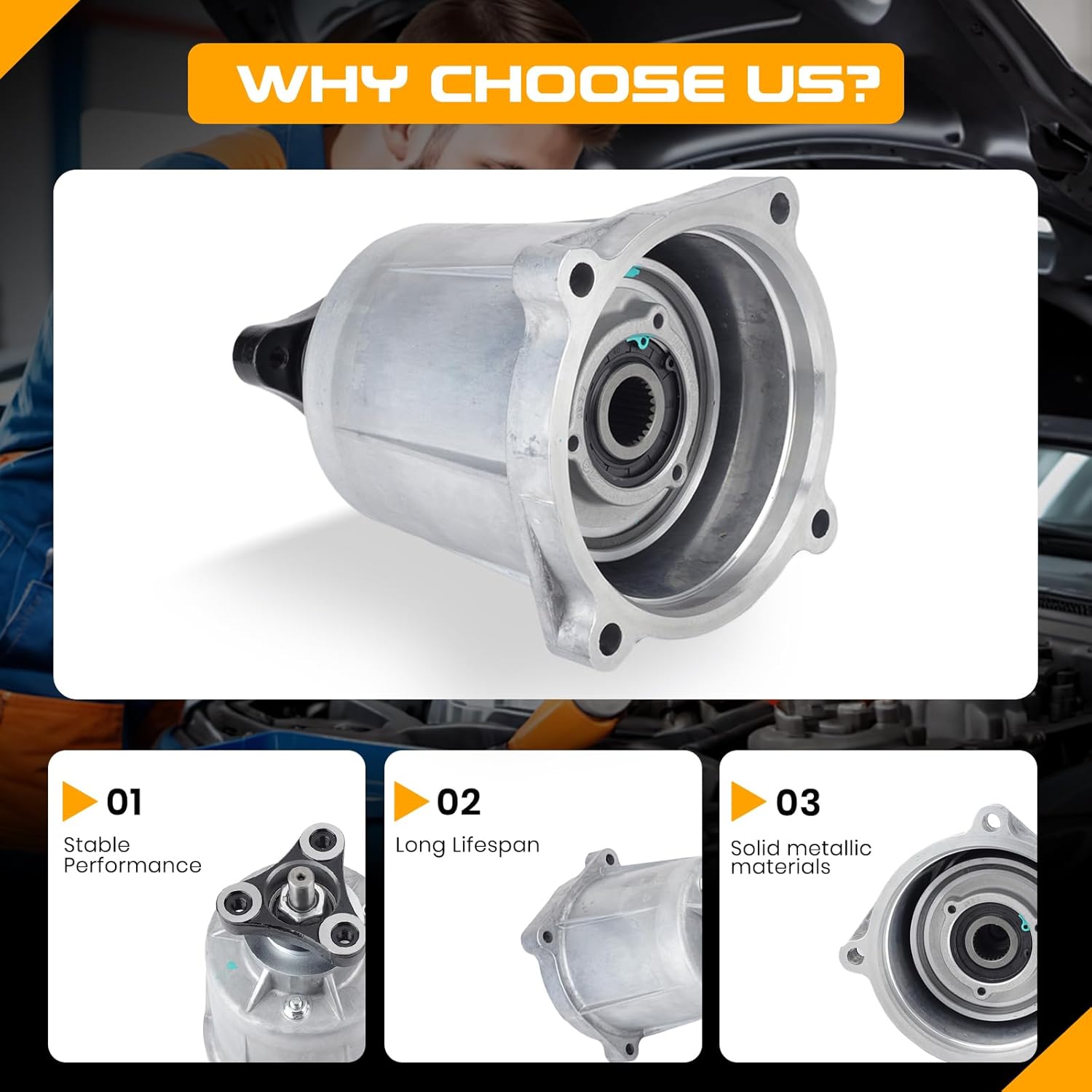 68058066AB Rear Differential Viscous Coupler Coupling Fit for Dodge Journey AWD 3.6L 2011-2019 Replaces 68058066AA