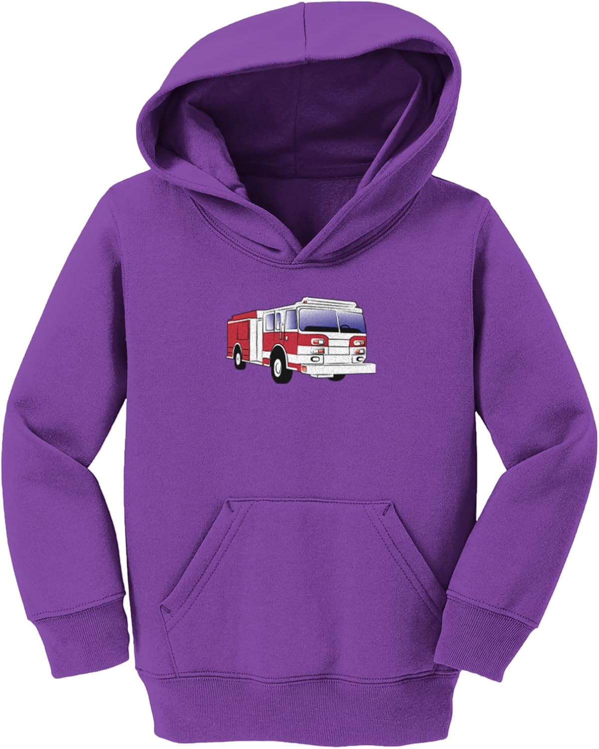 Tcombo Firetruck - Firefighter Bravest Toddler/Youth Fleece Hoodie