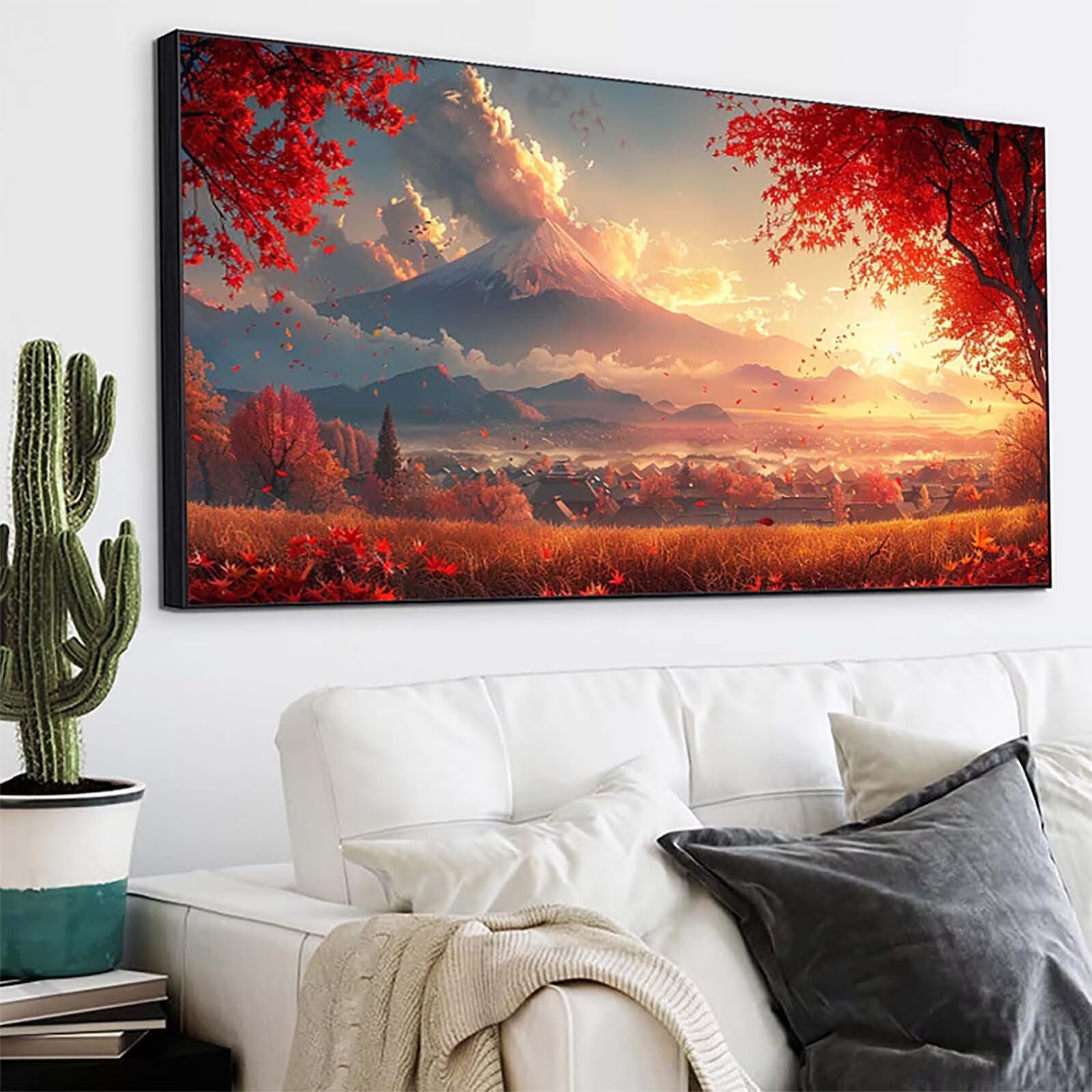 Mount Fuji Diamond Painting XXL 100x200cm, 5D DIY Diamond Painting R-3224