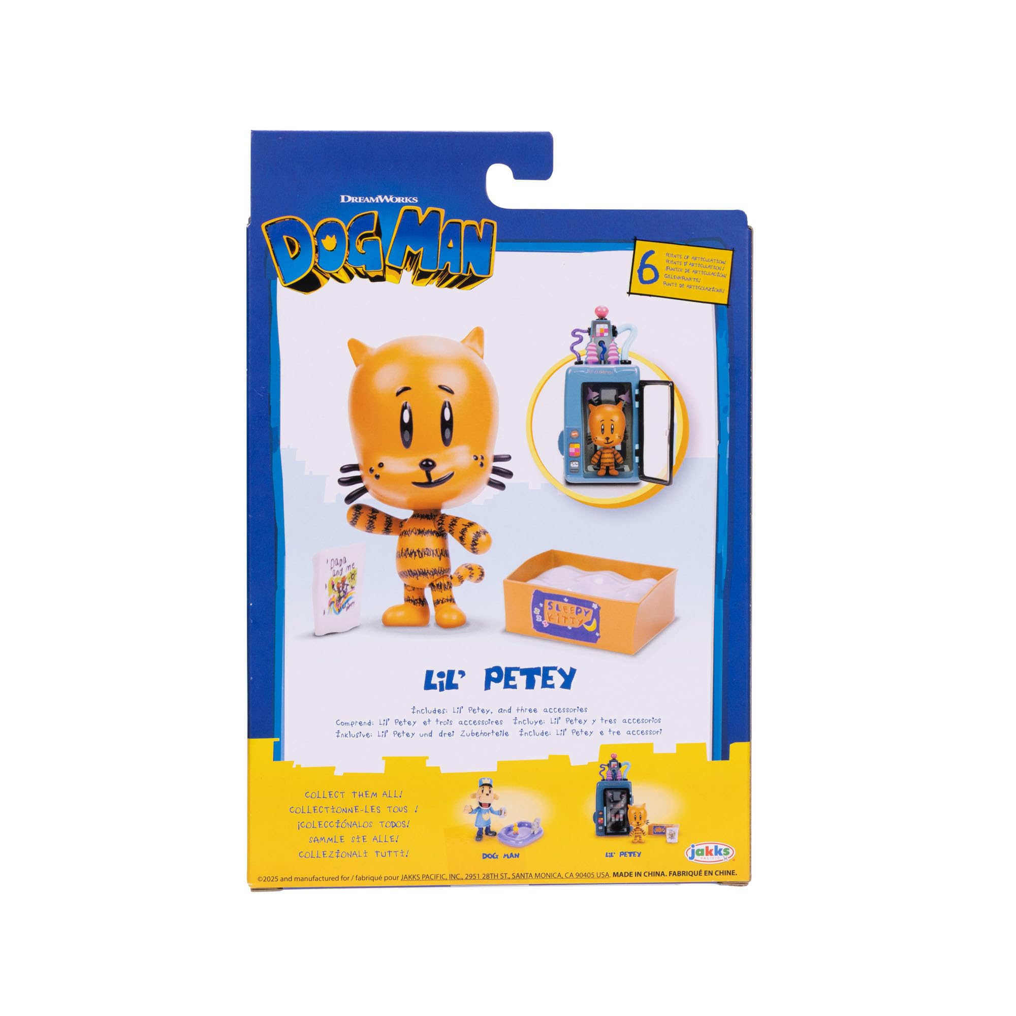 Policán Multipack De 5 Figuras De 7 Cm – Lil Petey, Petey, Chief Y Flippy, Con 2-5 Puntos De Articulación, Inspirado En La Película, Para Niños +3 Años (Jakks Pacific)