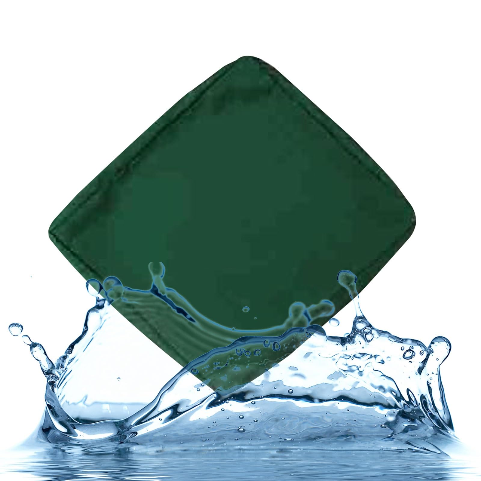 Waterproof Sofa Seat Cushion Cover with Zipper Cushions Chair Seat Removable Cover Pads Cover for Indoor Outdoor Patio Rattan Furniture(@23,60x60cm)