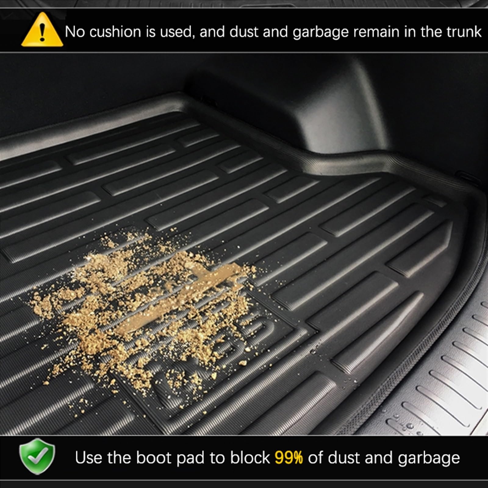 Kofferbak Matten met artikelnummer 8R0861531A voorraad