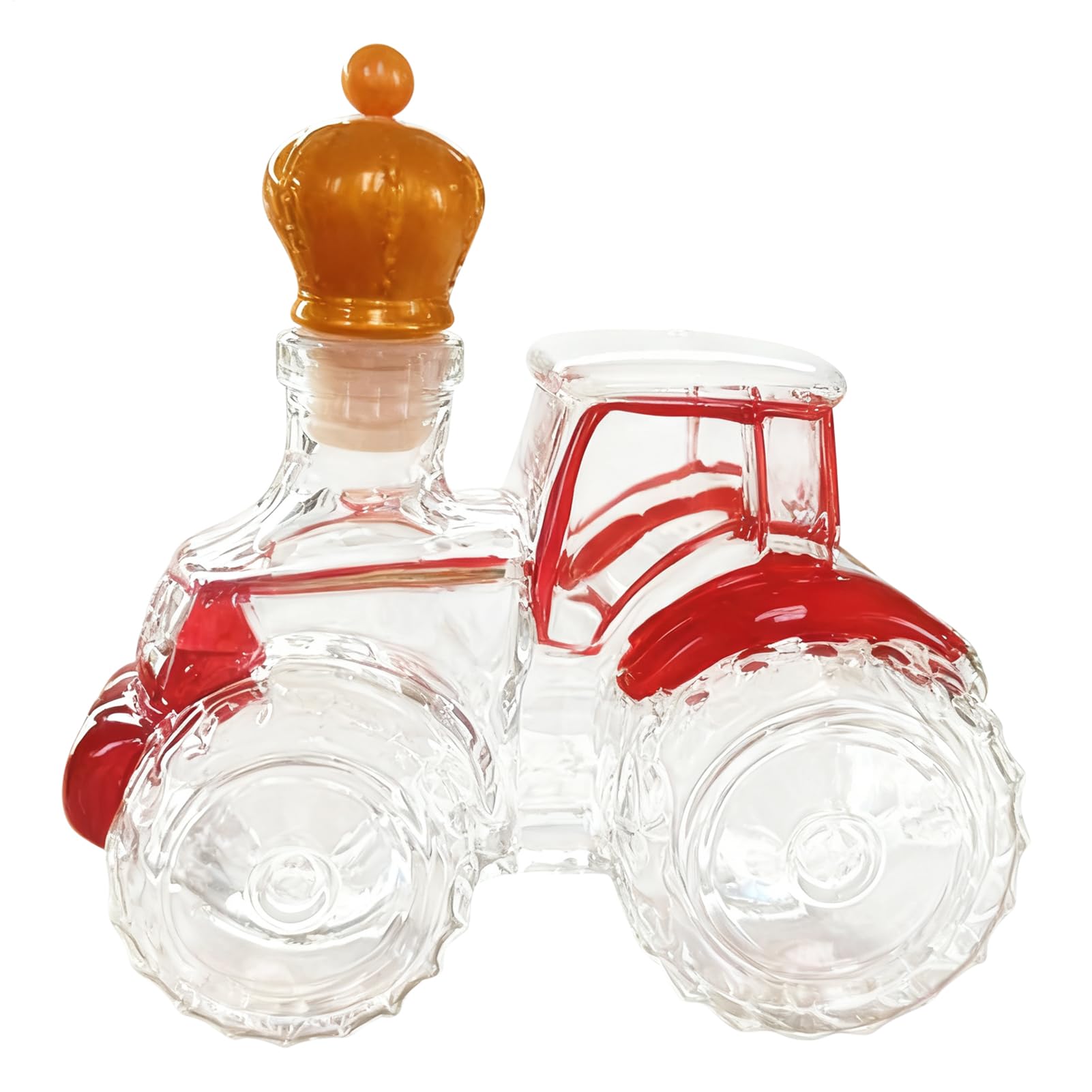 Carafe à whisky tracteur pour décoration de maison et bar de bureau