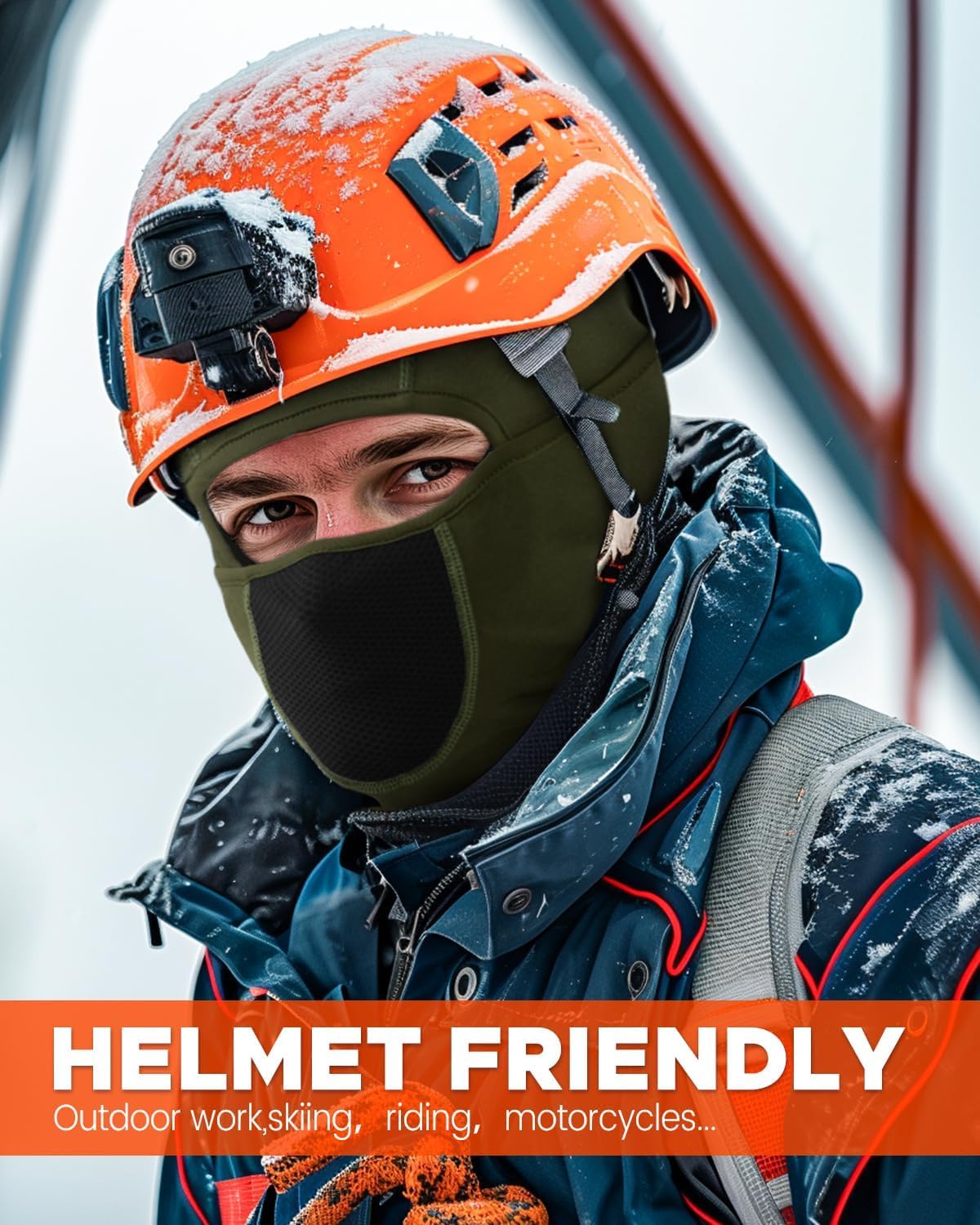 NORTHWIND Full face Balaclava Face Ski Mask with Movable Deisgn for Men Women Thermal Fleece Winter Head Face Covering for Bike Cold Weather Skiing Warmer Face Gaiter (in, Alpha, Free Size, Black) 4