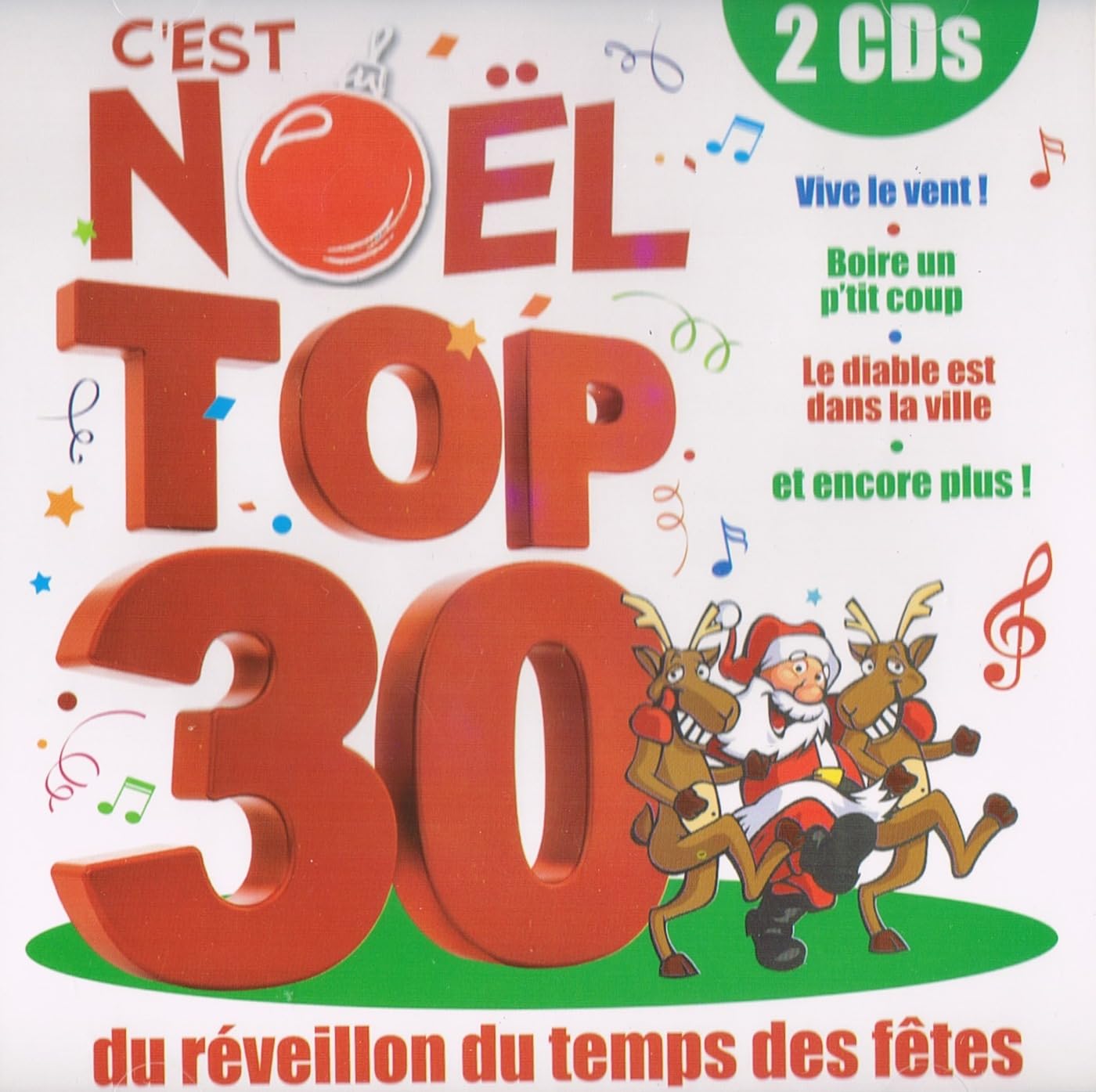 C'est Noel Top 30 du Reveillon du Temps des Fetes (2CD) [Audio CD] Artistes Varies, Various Artists