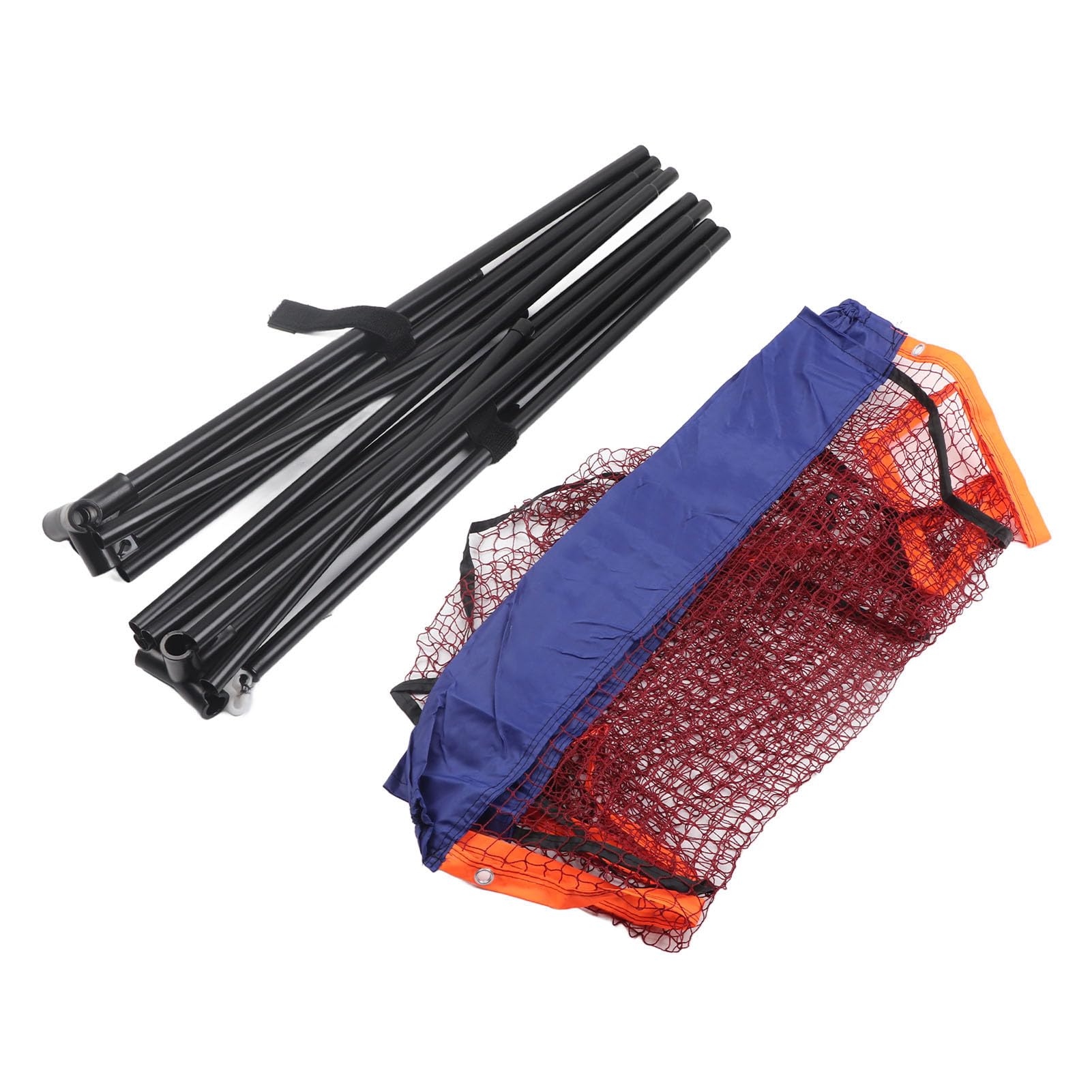 Rete da Badminton Regolabile Rete da Tennis Portatile Durevole con Supporto Resistente Alla Ruggine per Vialetto da Spiaggia Cortile Nylon Leggero di Alta qualità