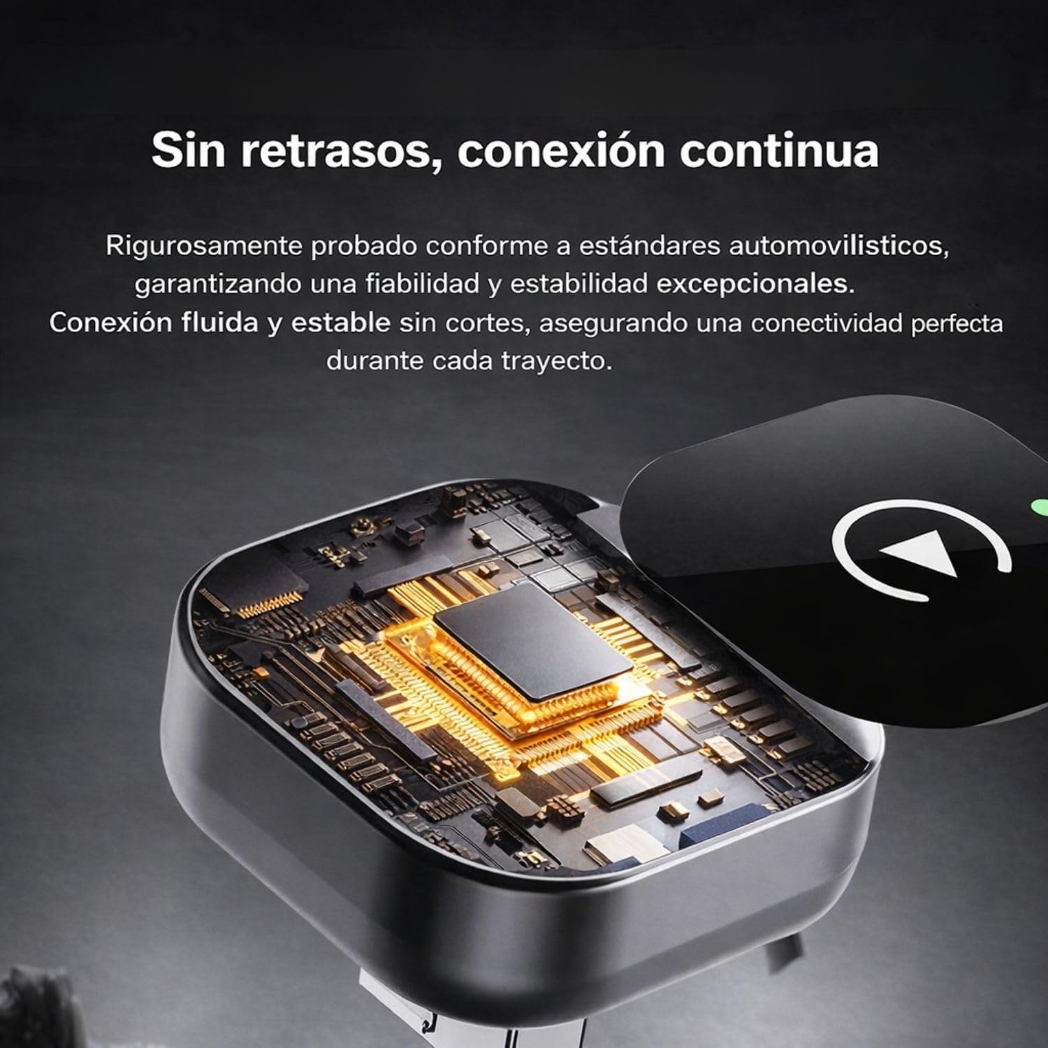 Carplay Inalambrico Android Auto Inalambrico Adaptador Carplay Inalambrico Car Play Android Auto Adaptador Inalambrico Carplay, Coches a Partir de 2014【Nueva Version 2026 】 - 5