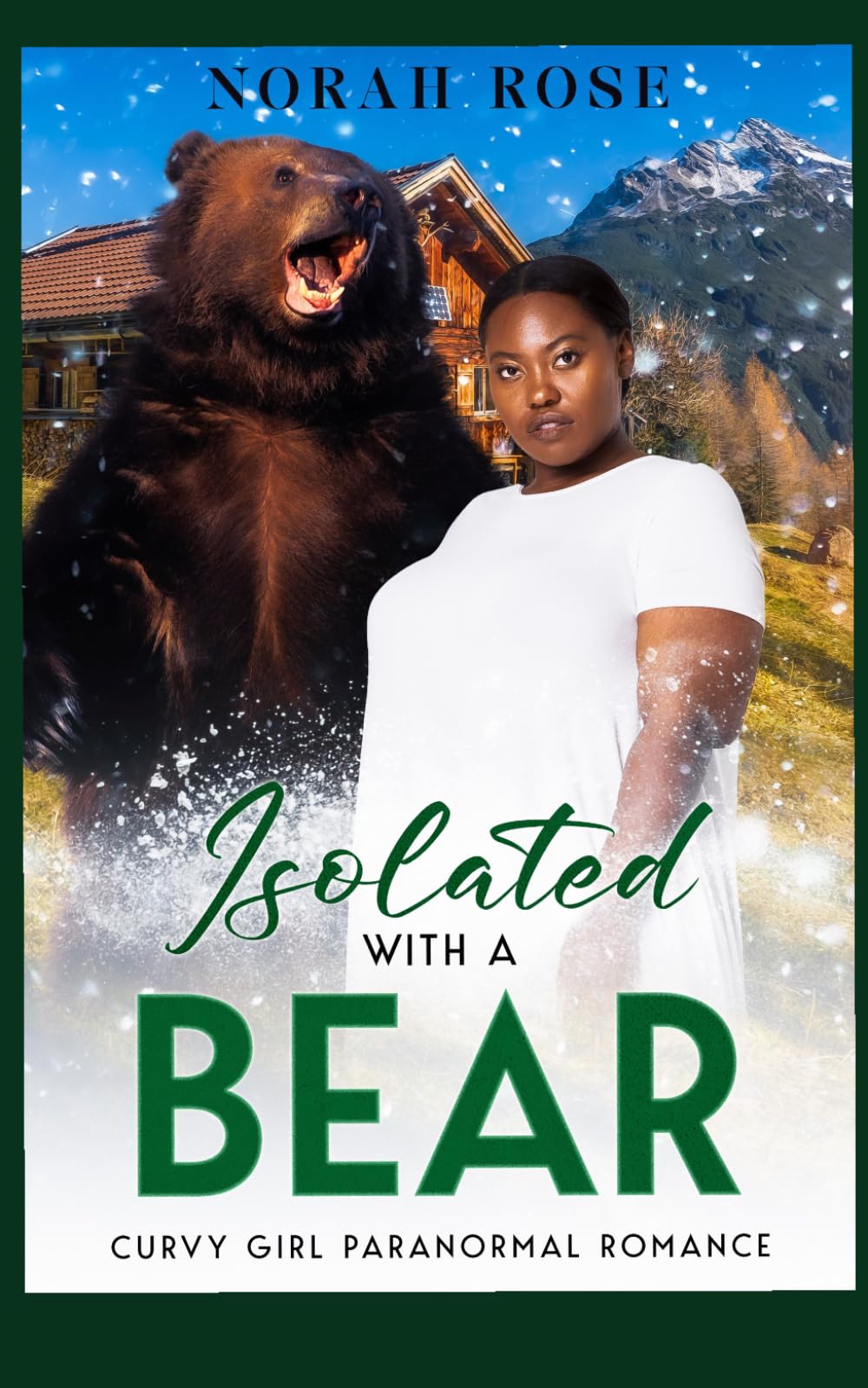 Isolated with a Bear: Curvy Girl Paranormal Romance (Stranded in Willow Creek)