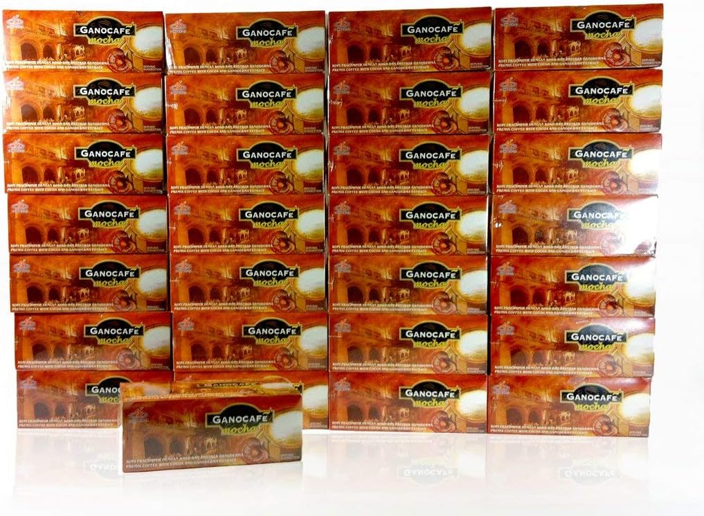 GenericTOTALLYAWESOME Gano Excel Ganocafe Gano Cafe Mocha With Ganoderma Lucidum Extract 15 Sachets (30 Box)