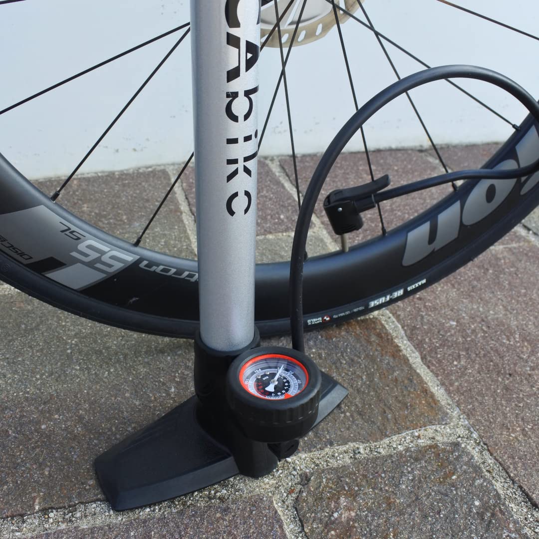 Tacabike Pompa Da Pavimento Ad Alta Pressione Argento