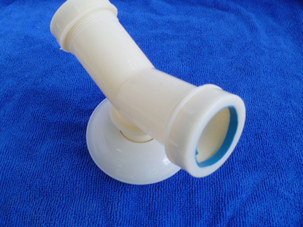 Milopon Pipe Connector Waste Pipe Connector Plastic Y Piece Hose
