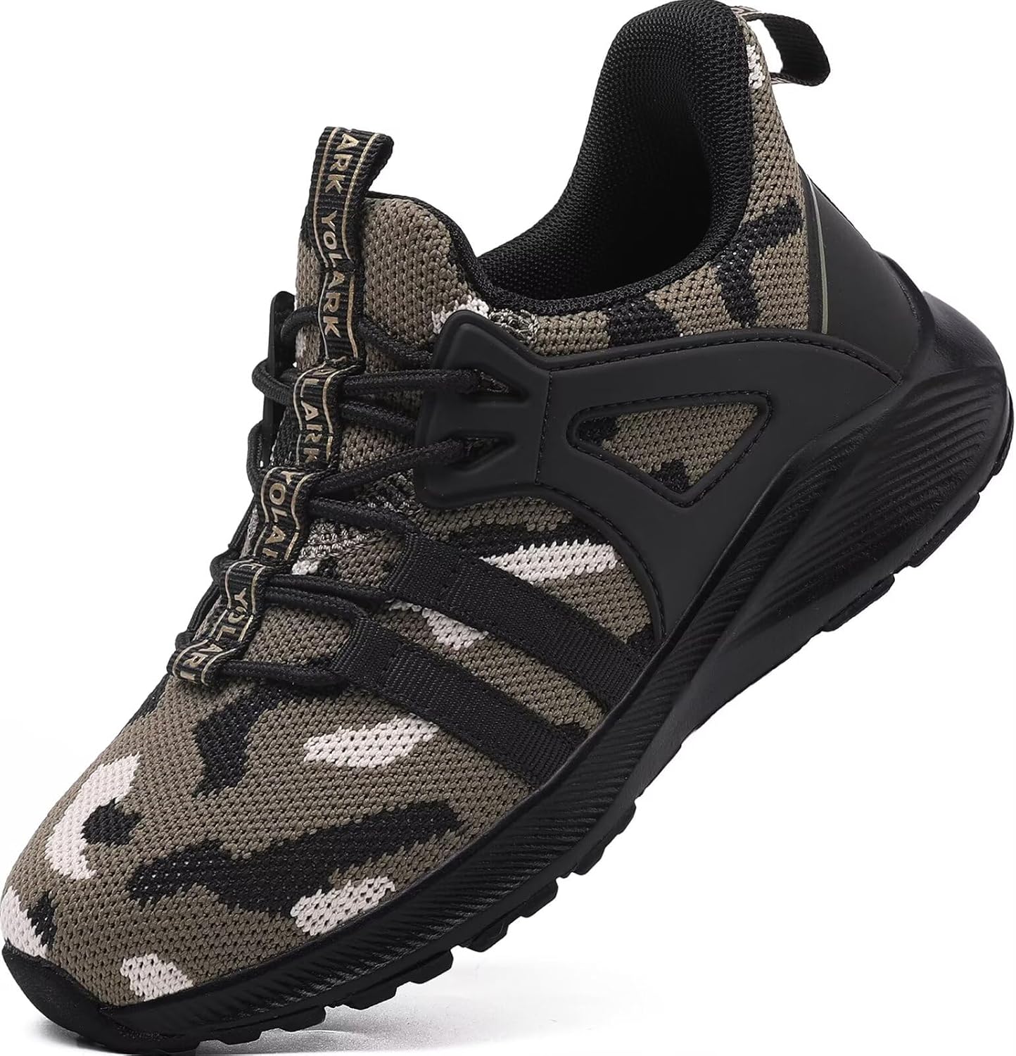 YOLARK Boys Girls Sneakers for Kids Non-Slip Tennis Shoes Fashion Lightweight Breathable Running Sport Athletic