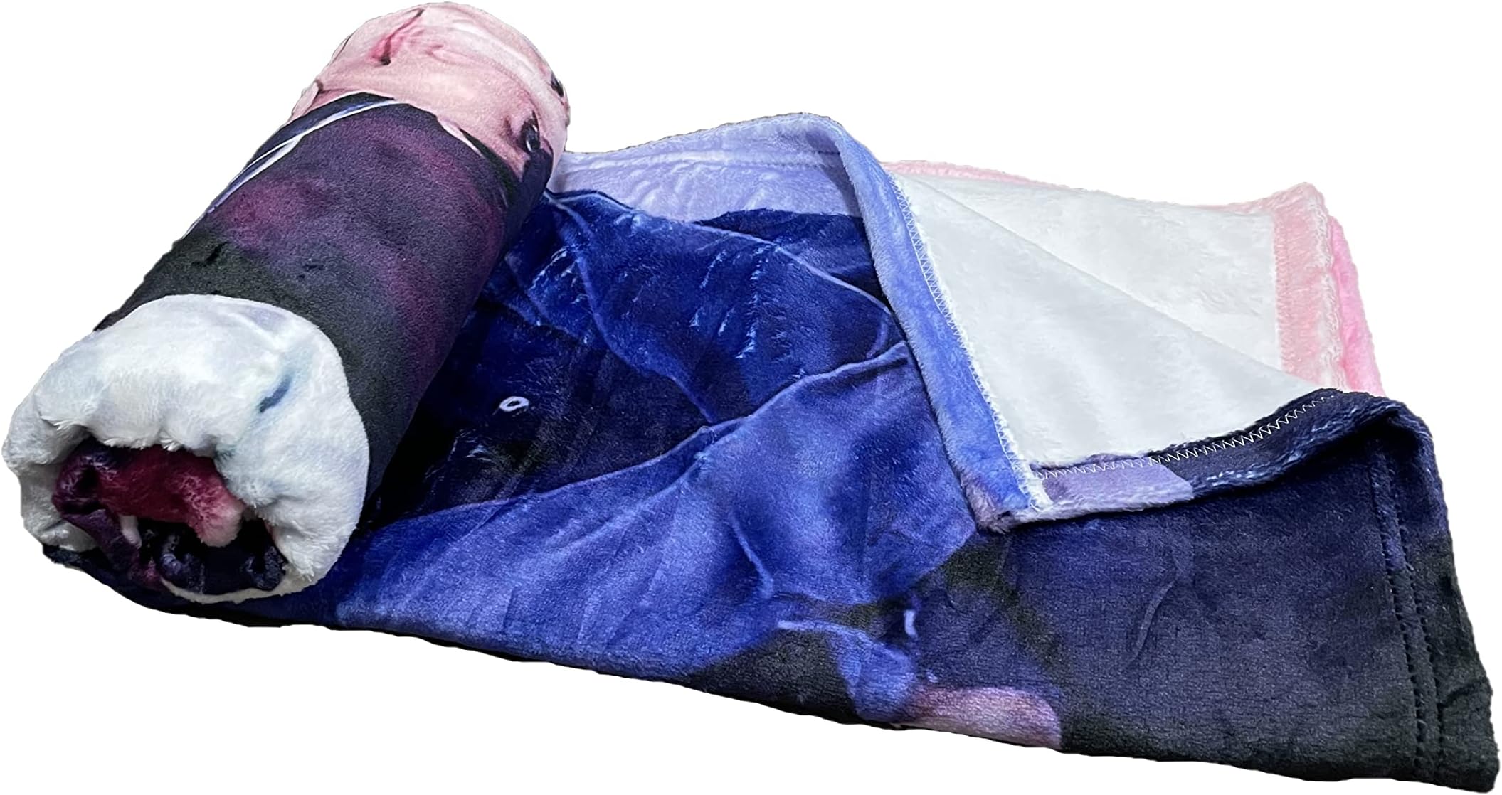 Generic BTS Merchandise Kpop Throw Blanket | Flannel Fabric 60”x40” | 4 Different BTS Blanket Designs