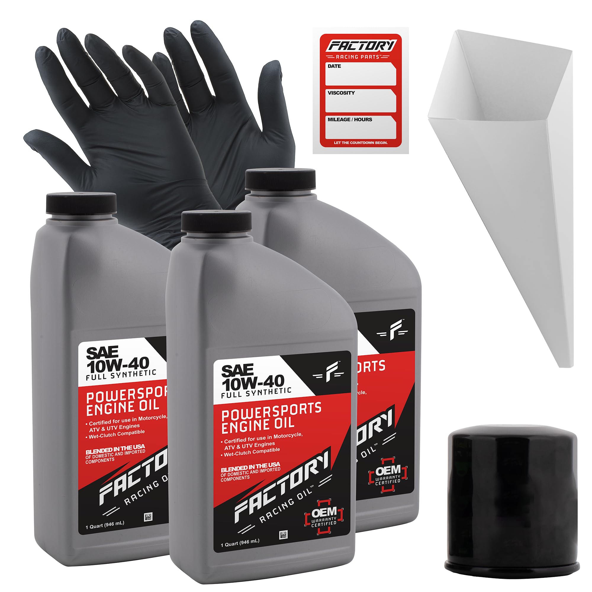 Amazon.com: Factory Racing Parts Oil Change Kit compatible with