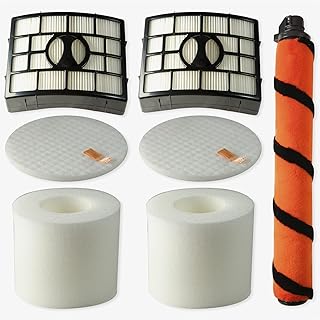 Bsnuo Brush Roll and 2 Filters Kit Replacement for Shark APEX DuoClean AZ1002 AZ1000W AX951 AX952 Vacuum Cleaner