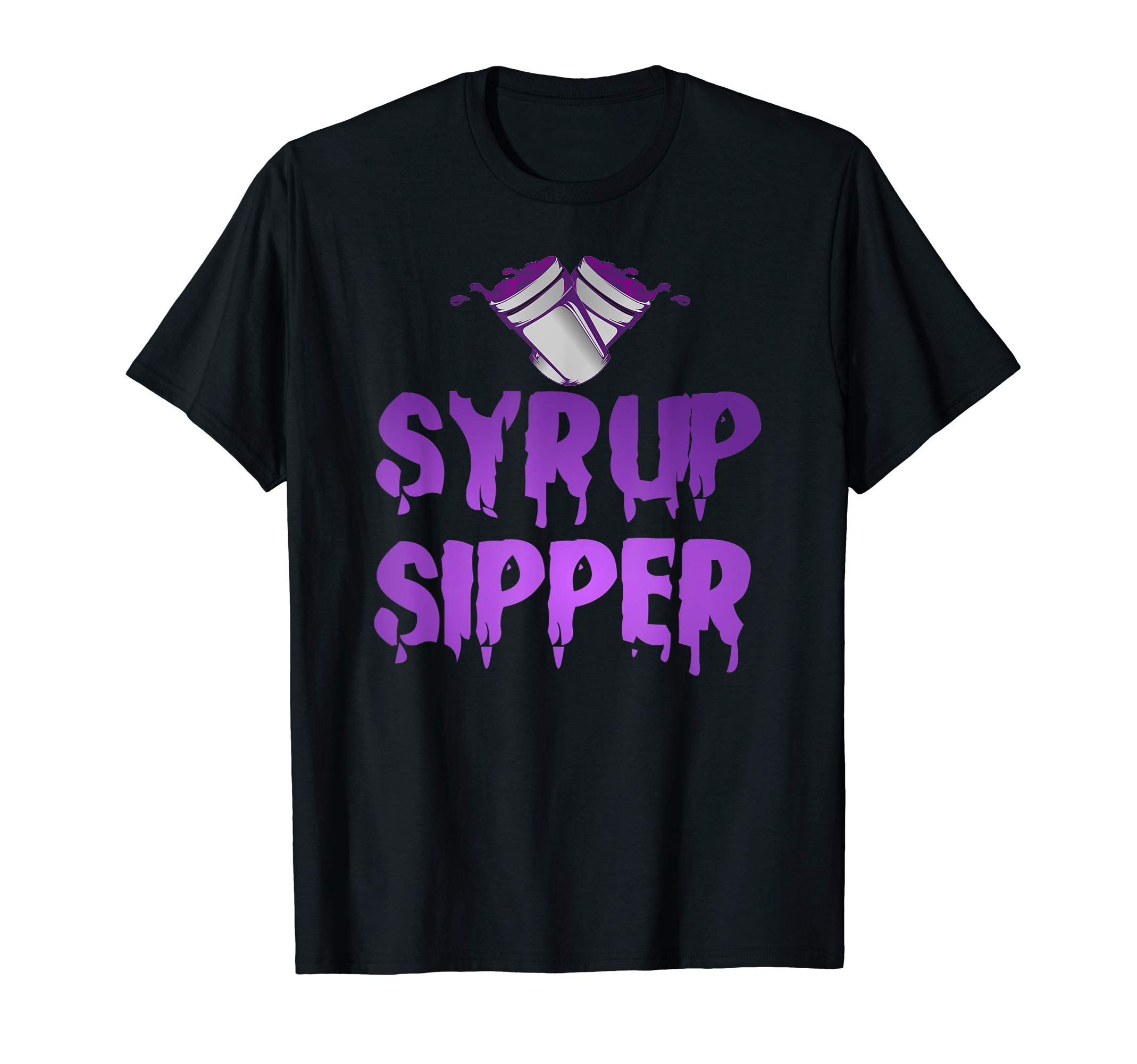 Codeine Purple Drank SizzurpCodeine Lean Sizzurp Purple Drank Cough Syrup Sipper T-Shirt