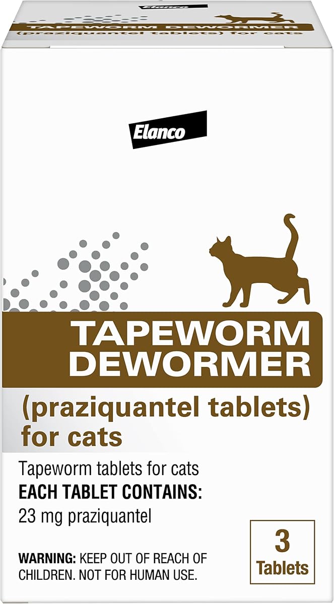 Desparasitante Elanco Solitaria (tabletas de praziquantel) para gatos y gatitos de 6 semanas en adelante, 3 unidades
